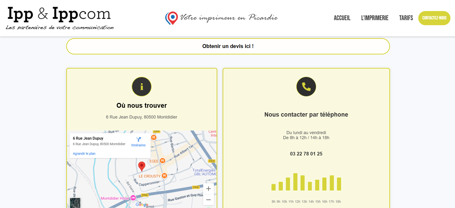 page catégories ACLES